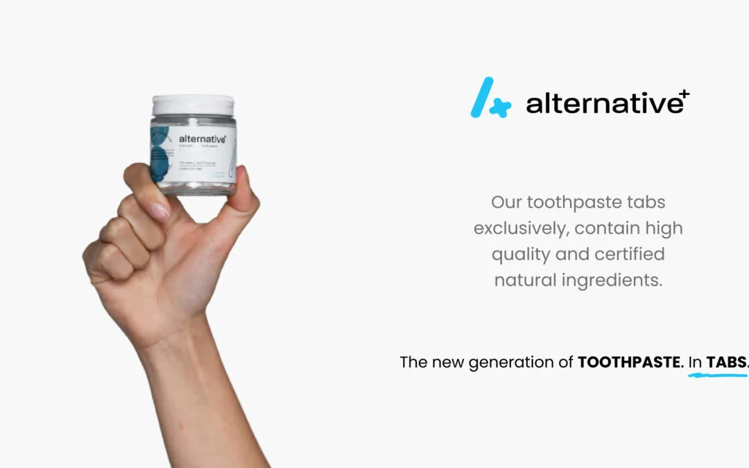 Natural toothpaste tabs X ingredients